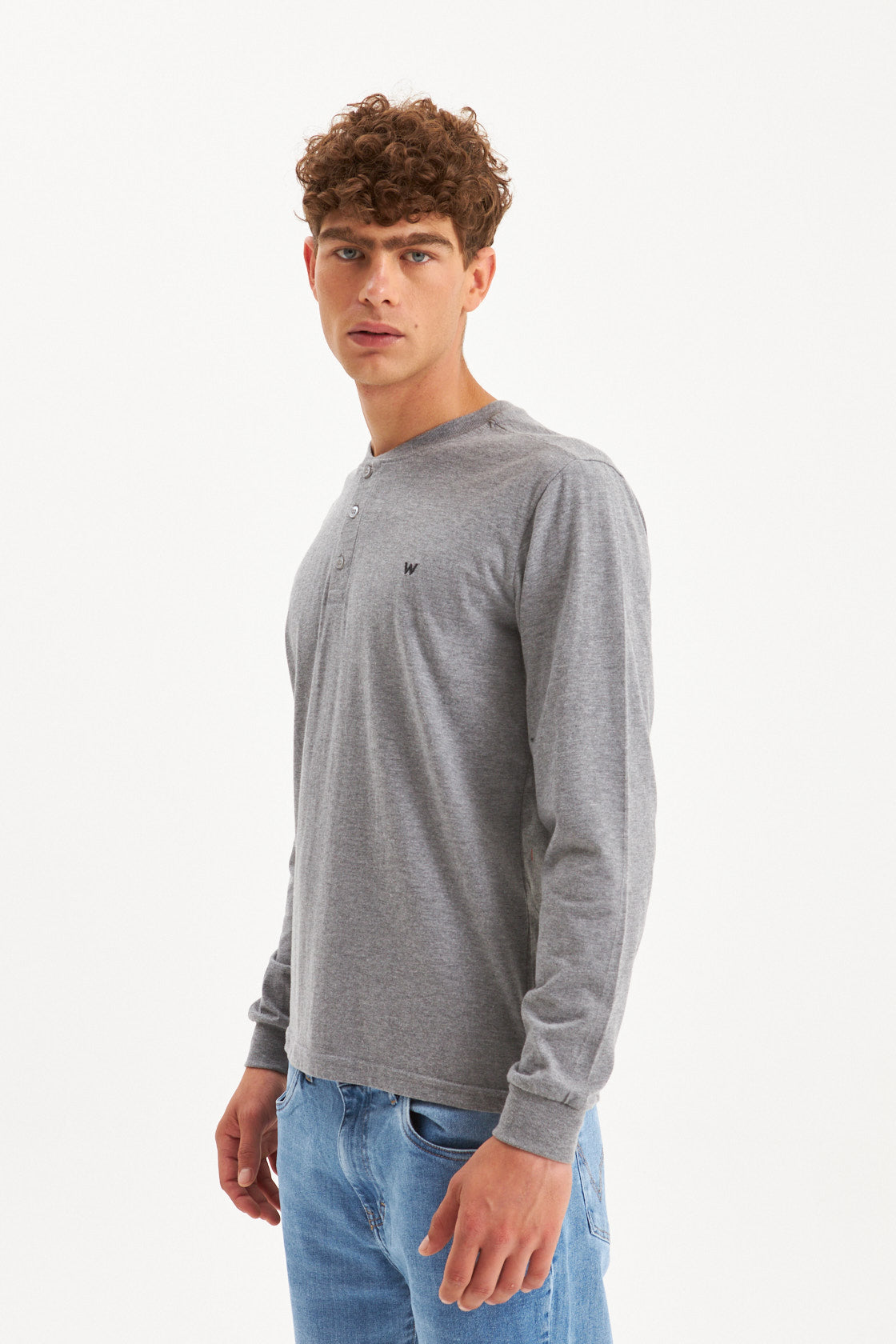 T-shirt Ls Buttons