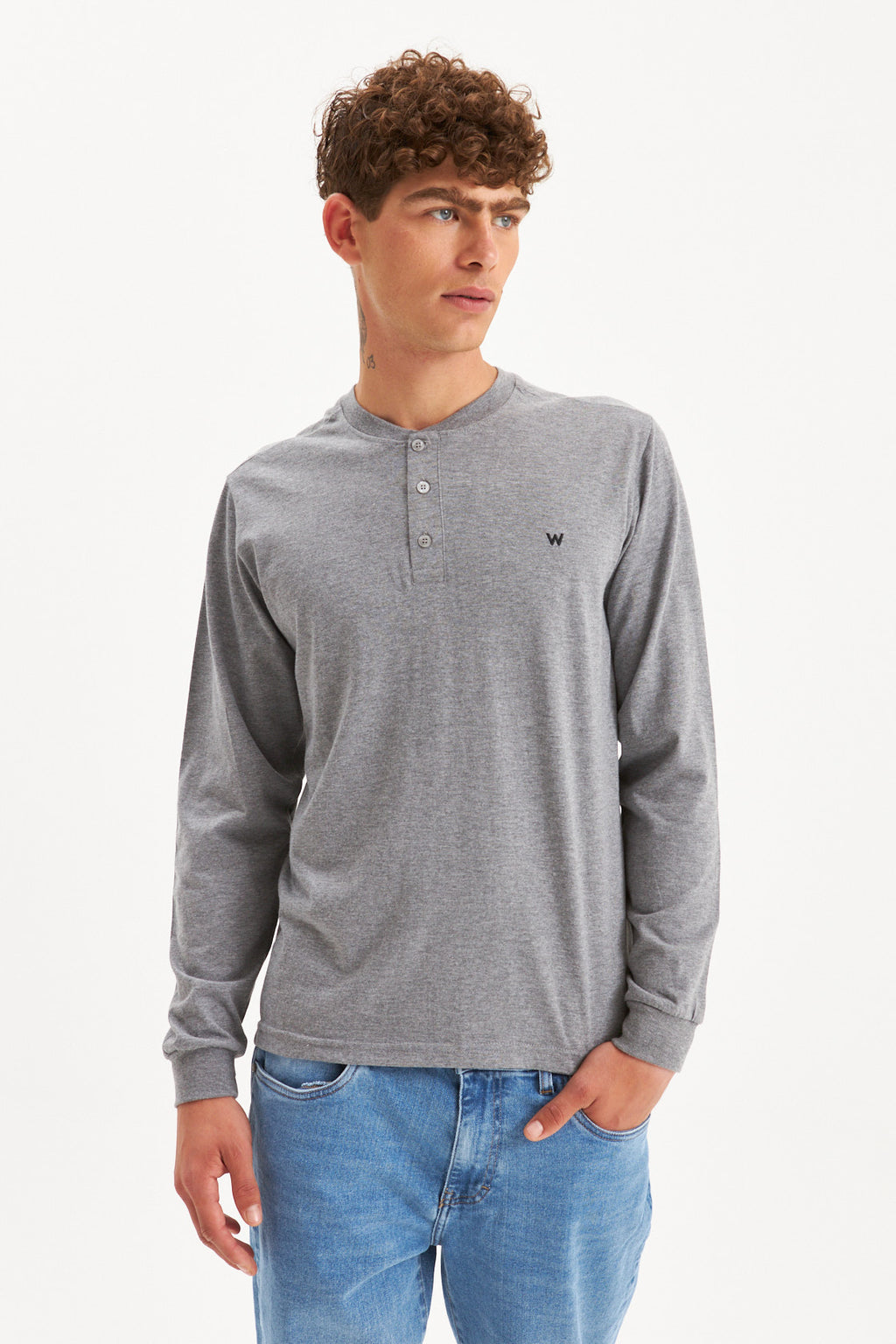 T-shirt Ls Buttons