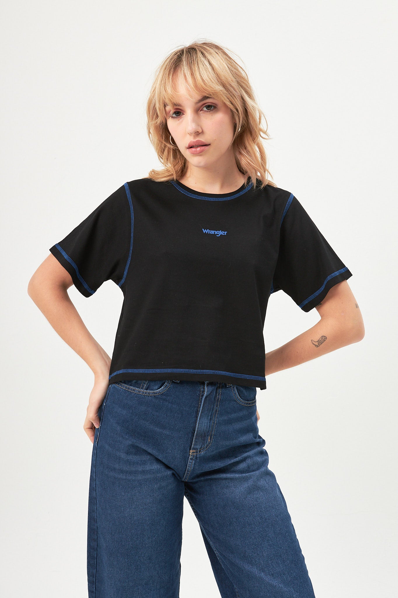 T Shirt Ss Stitches Color