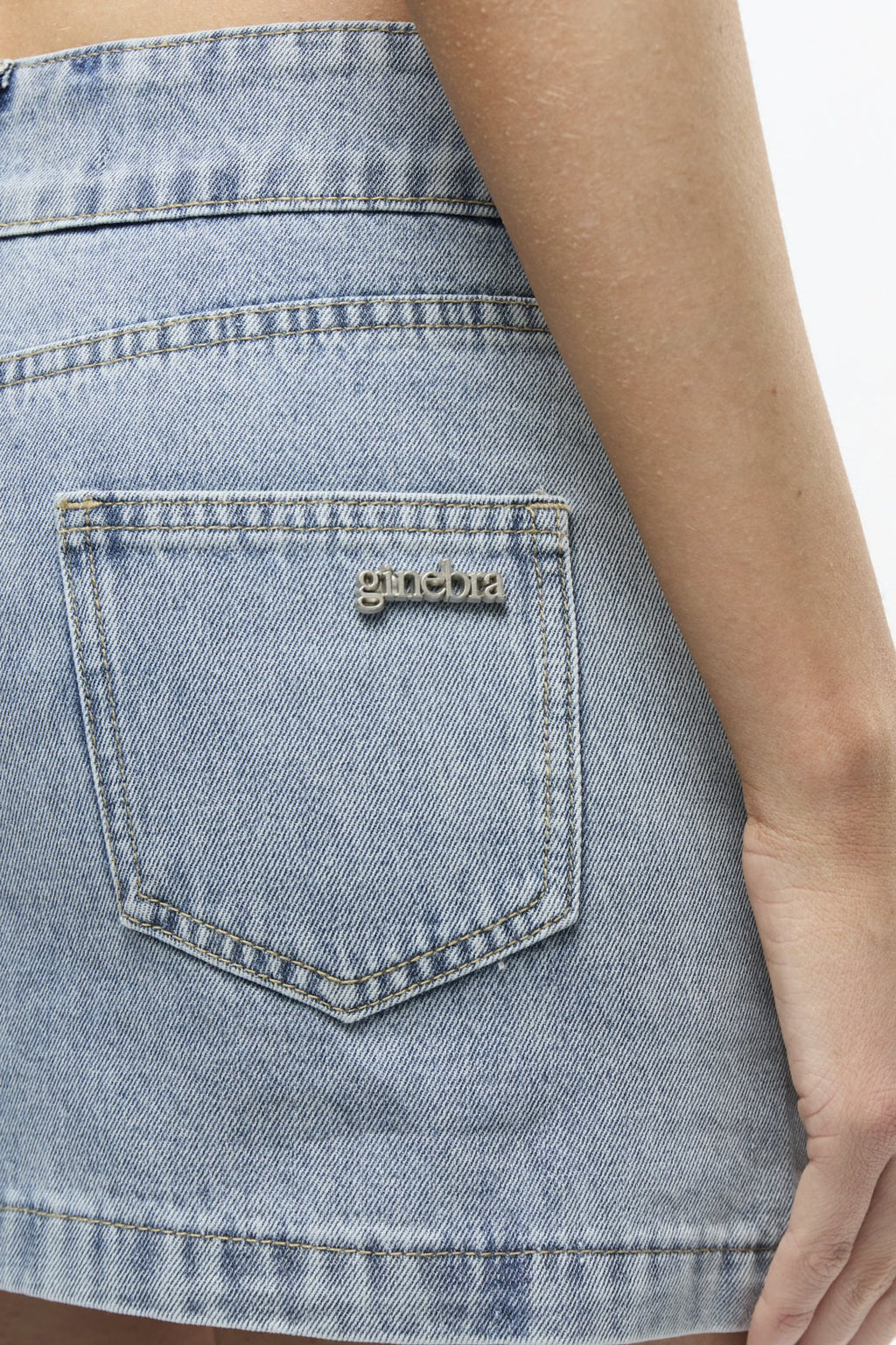 Falda Denim Alba Multicolor