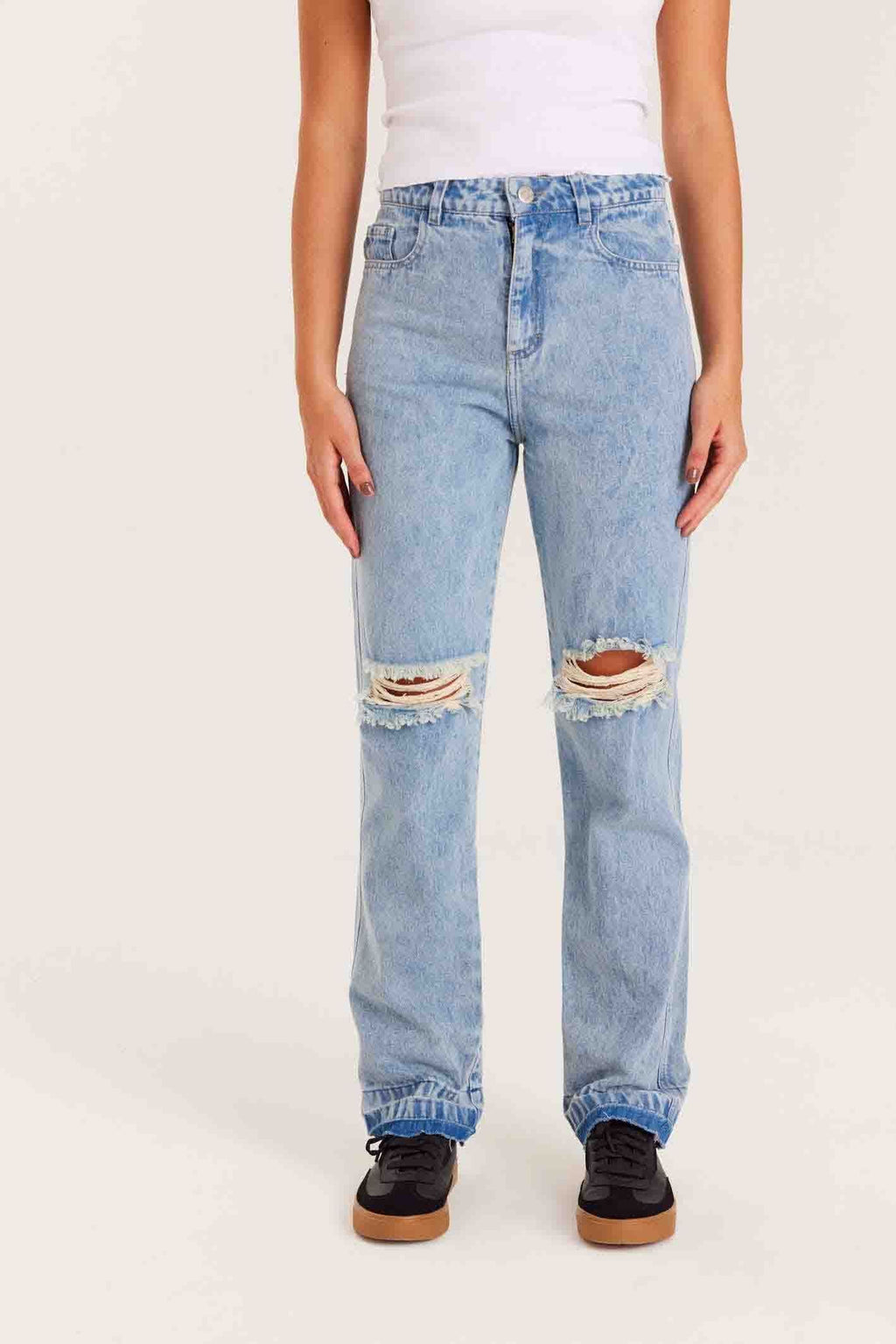 Jean Straight Leah