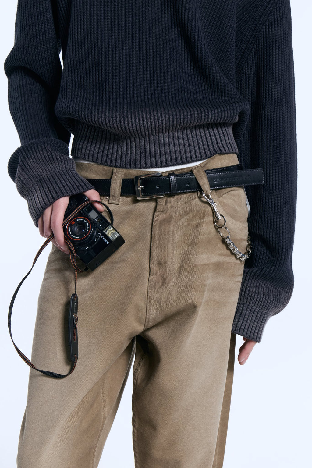 Jean Denim Baggy Marron