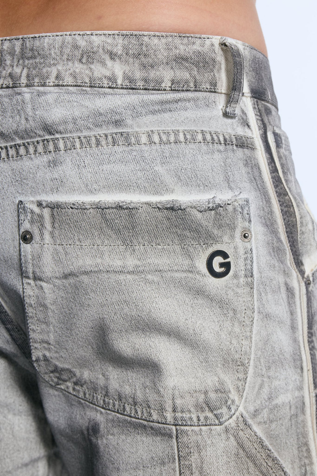 Jean Denim Carpintero Spray Offwhite