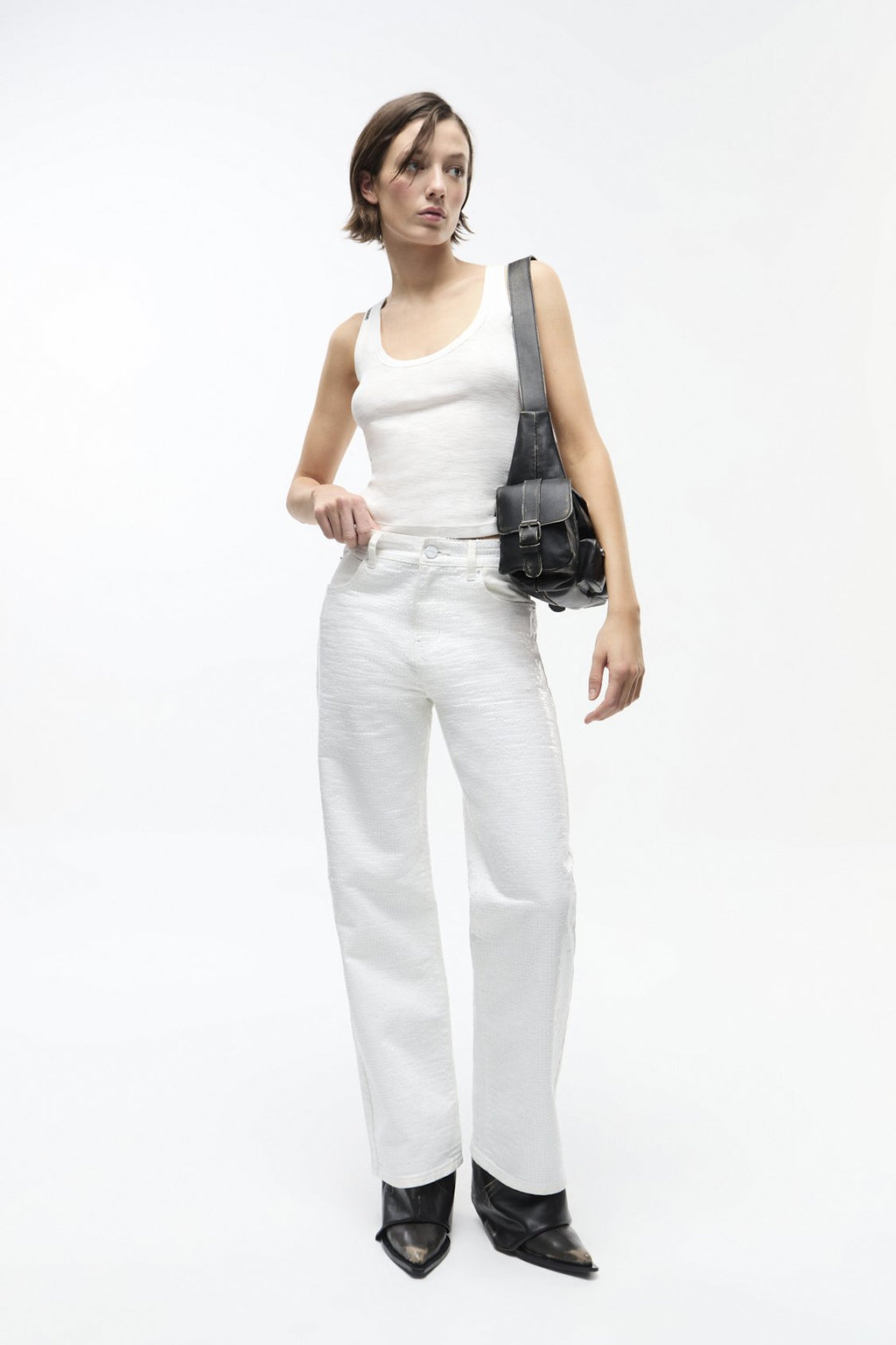 Jean Peach Offwhite