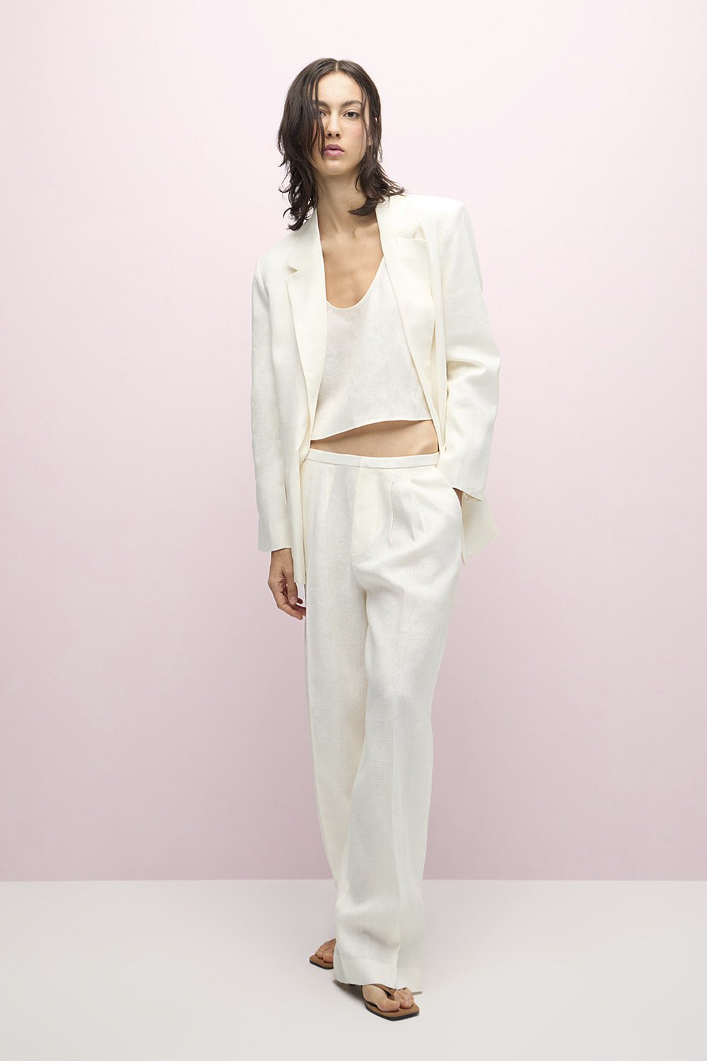 Pantalon Bora Offwhite