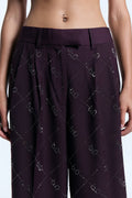 Pantalon Linz Bordeaux