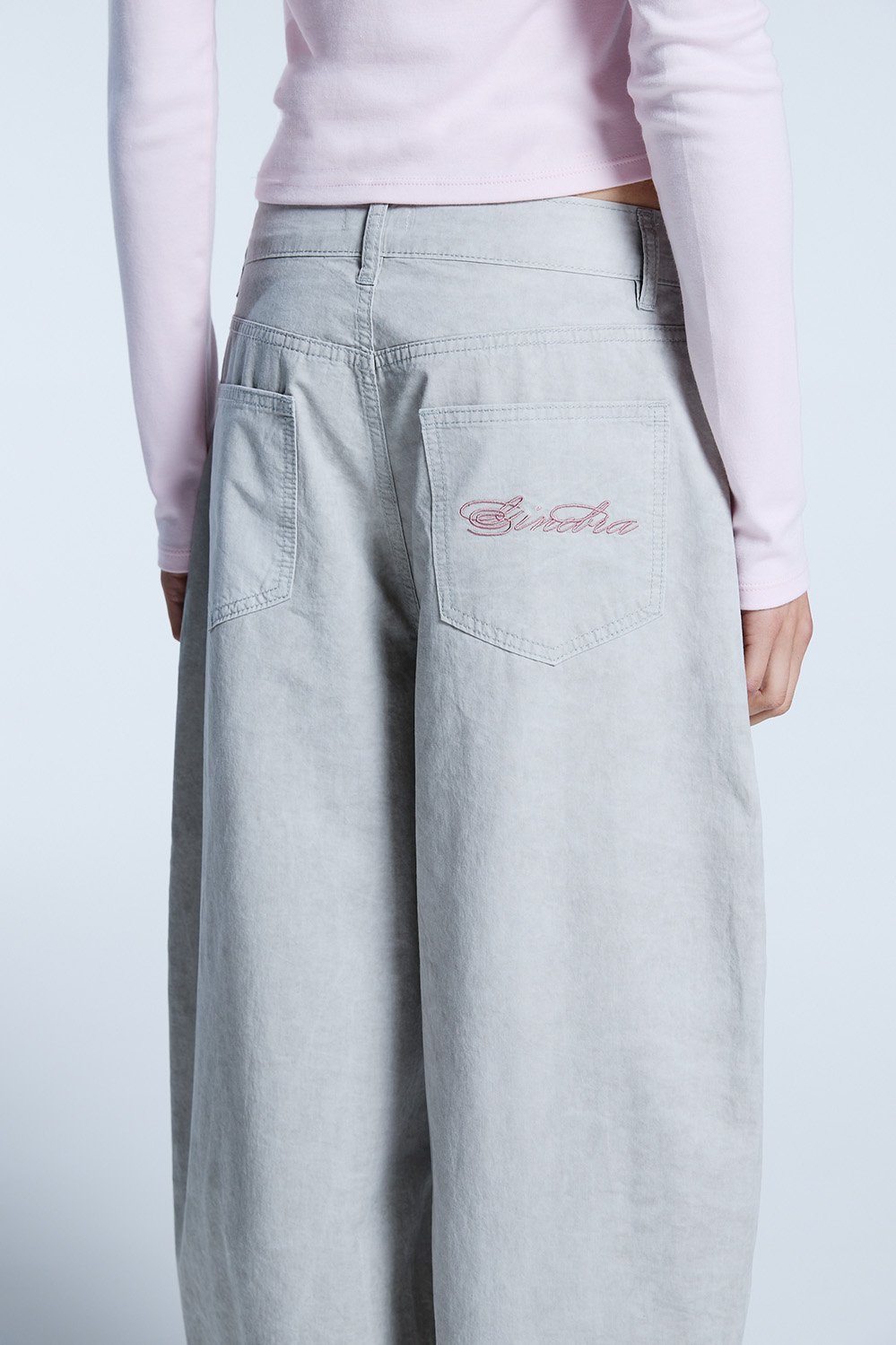 Pantalon Nova Gris Melange