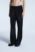 Pantalon Recortes Negro