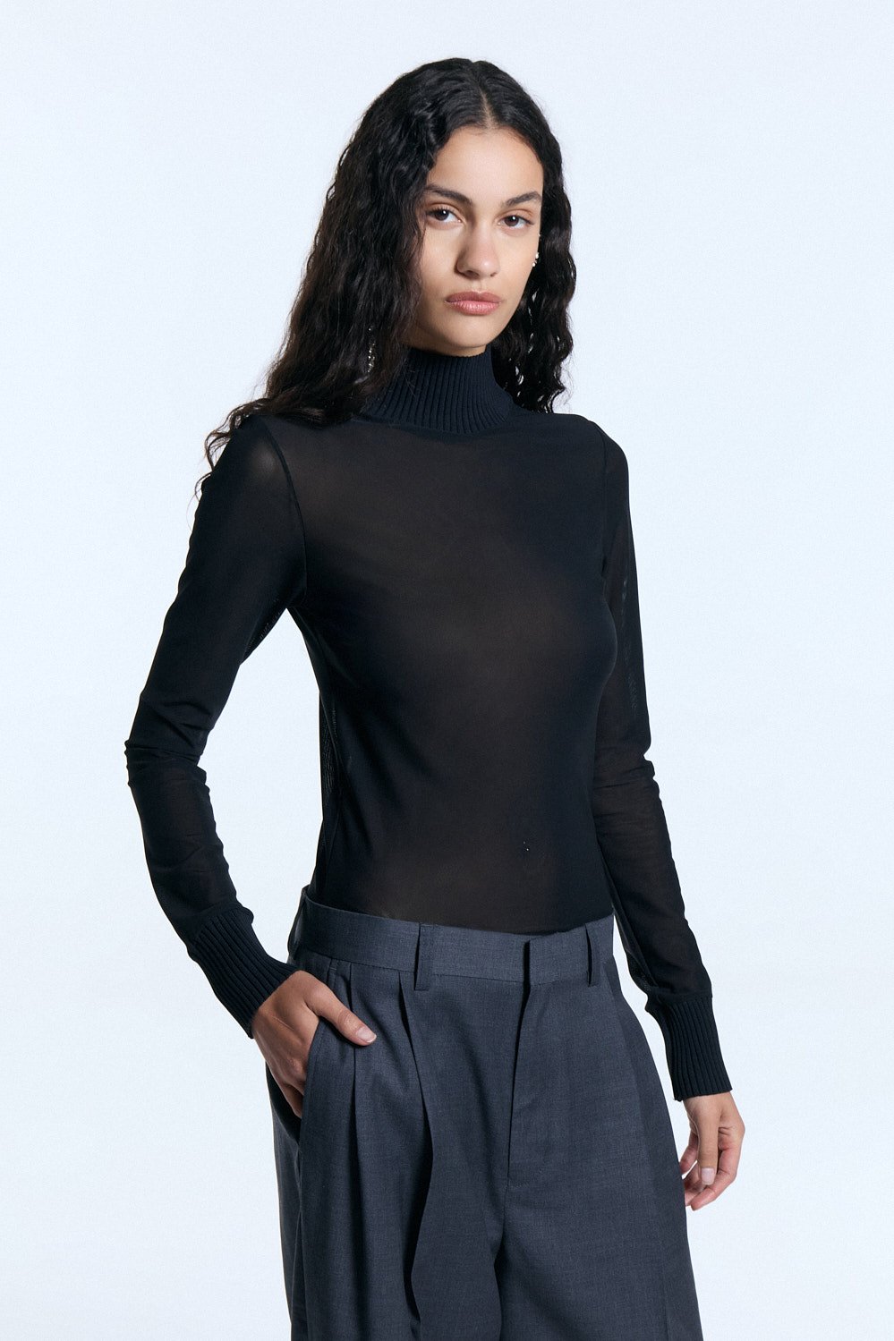 Polera Tiger Negro