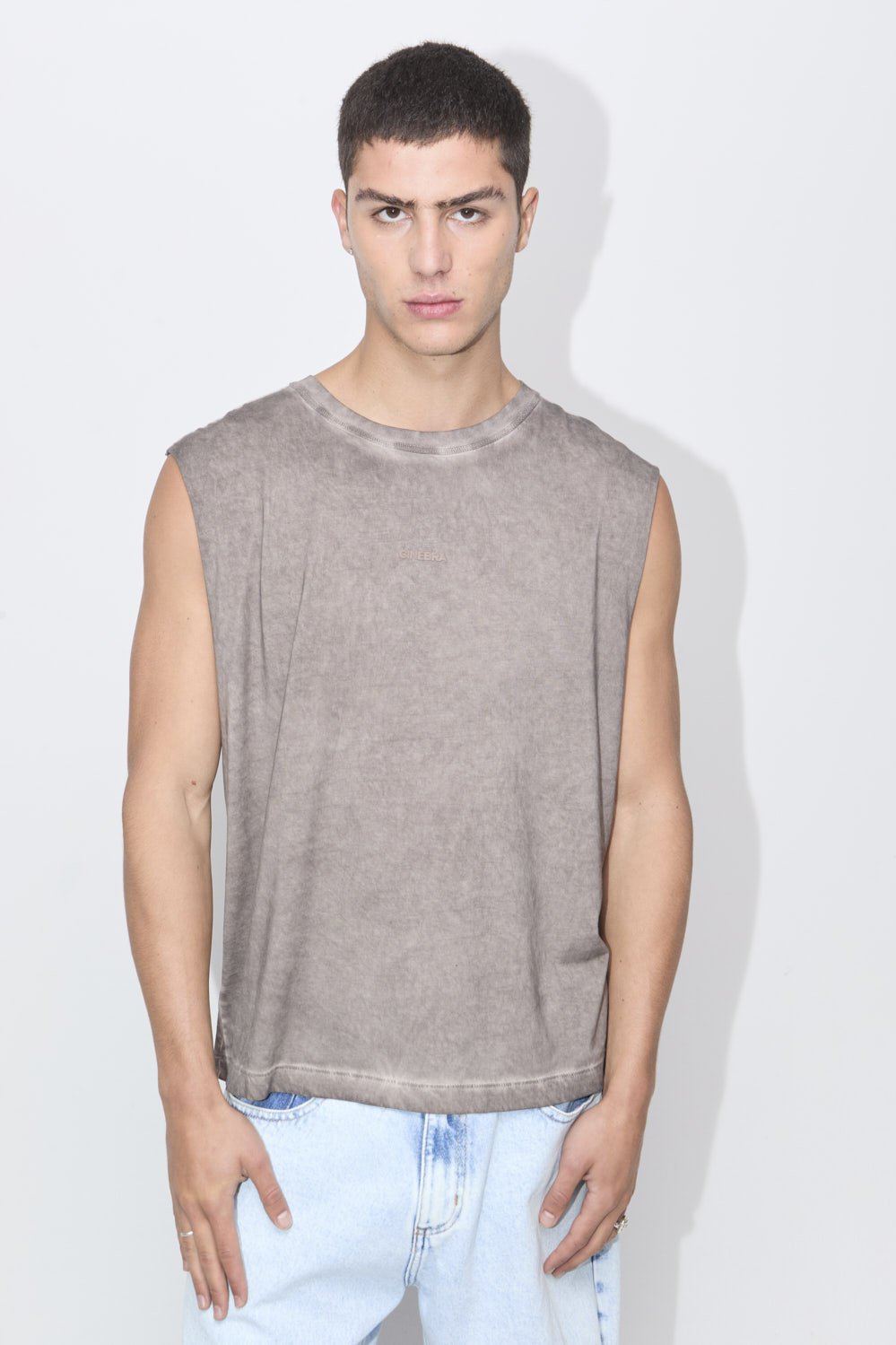 Remera Americana Marron