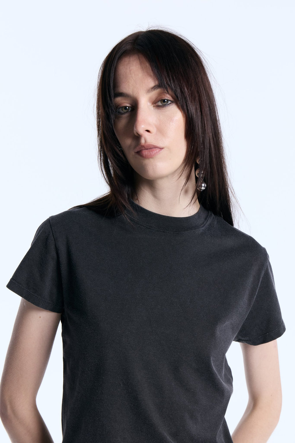 Remera Baby Tee Negro