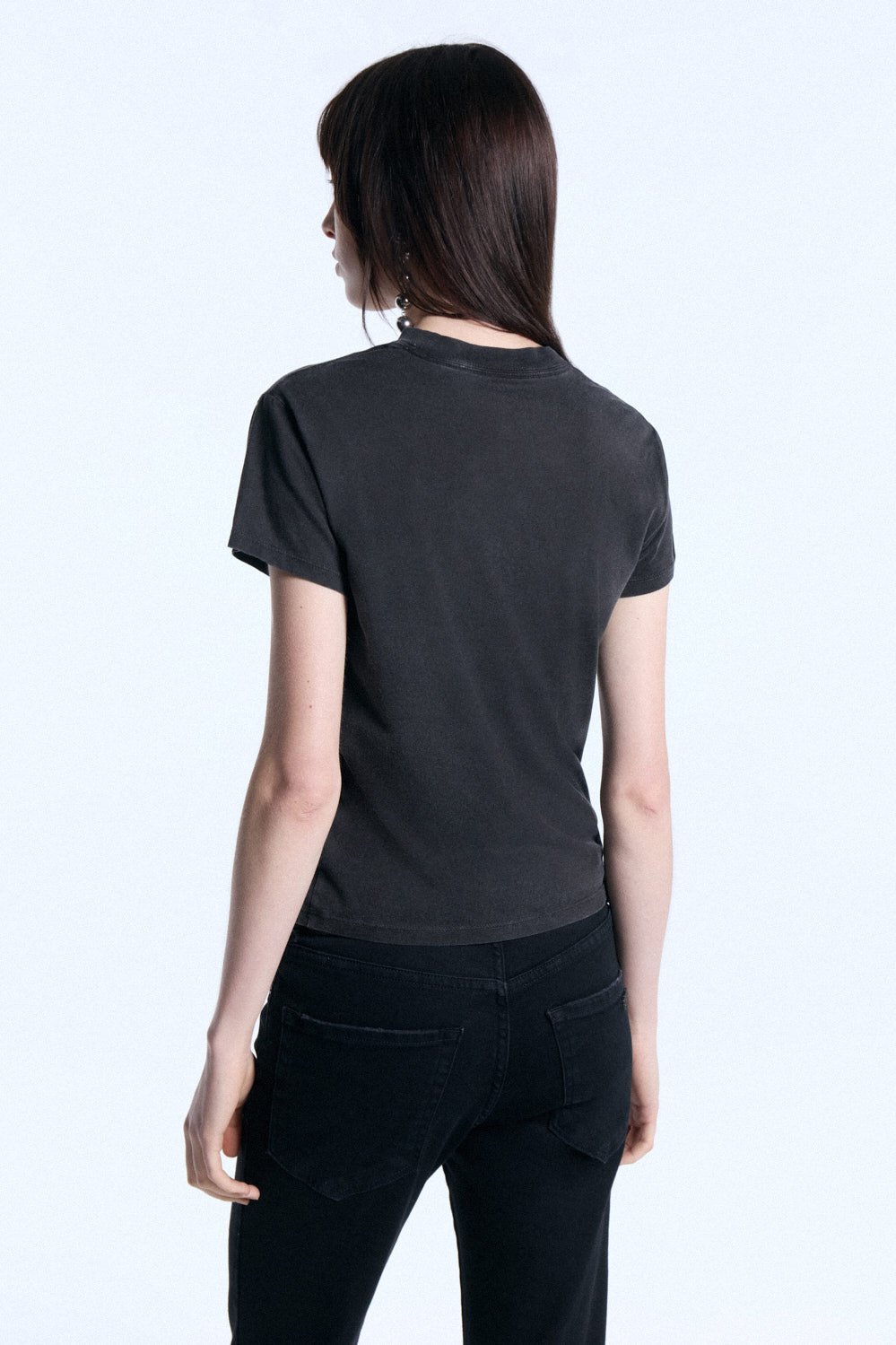 Remera Baby Tee Negro