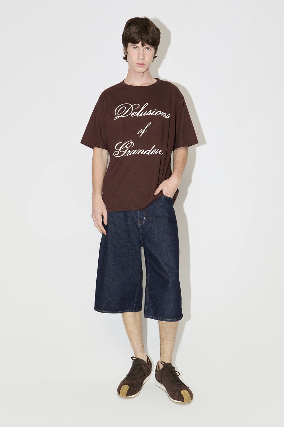 Remera Delicious Marron