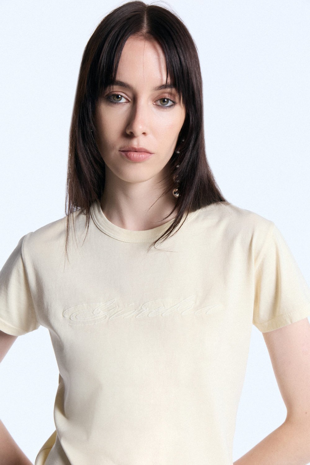 Remera Logo Offwhite