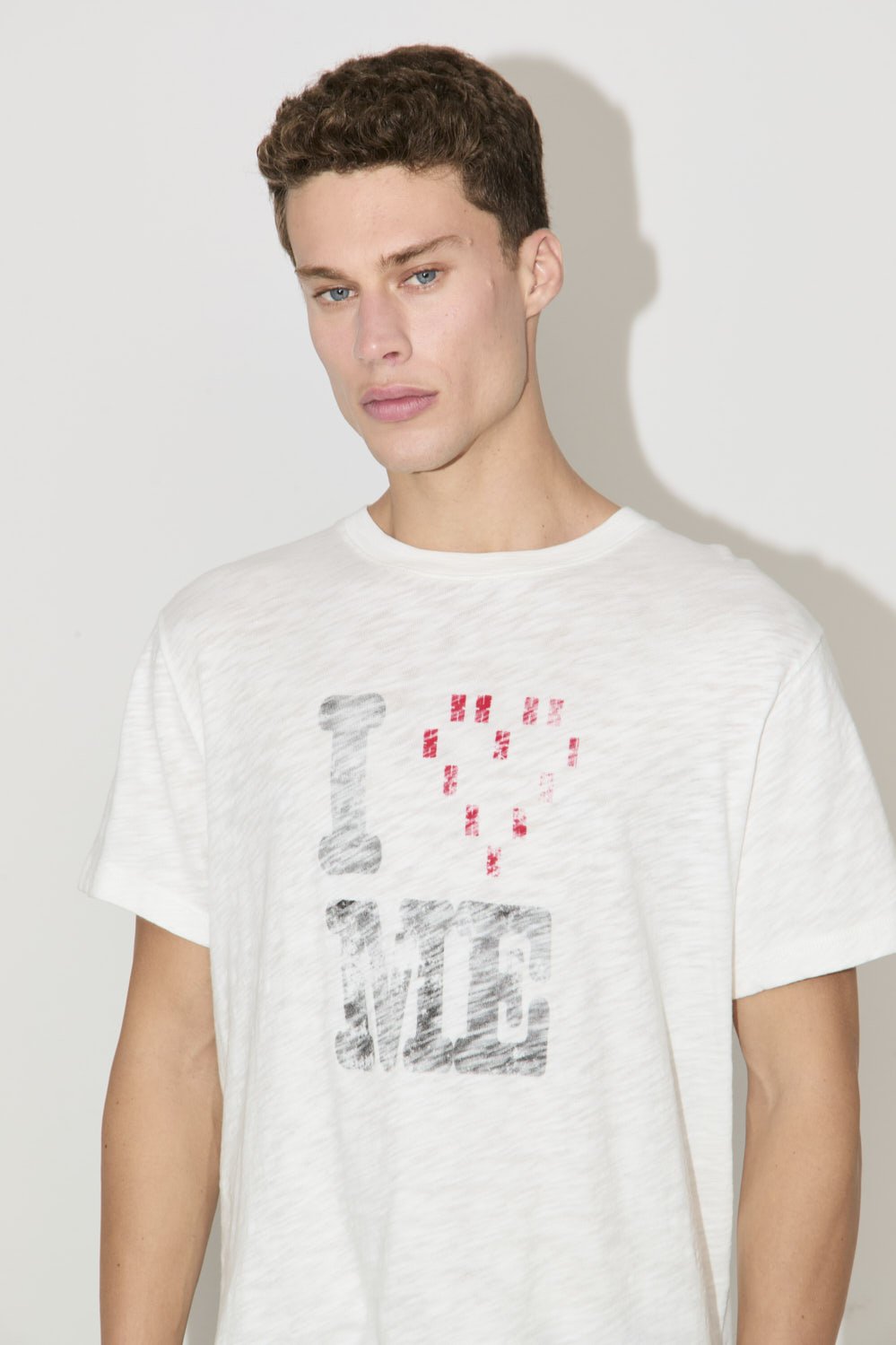 Remera Love Blanco