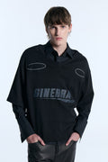 Remera Soccer Negro