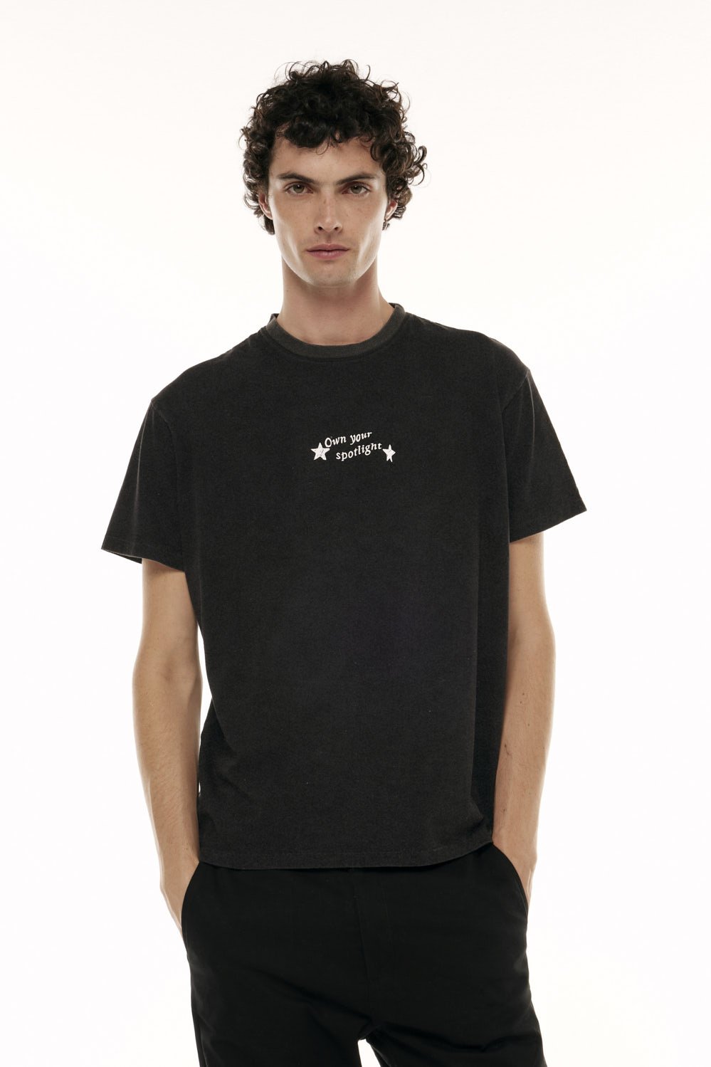 Remera Star Negro
