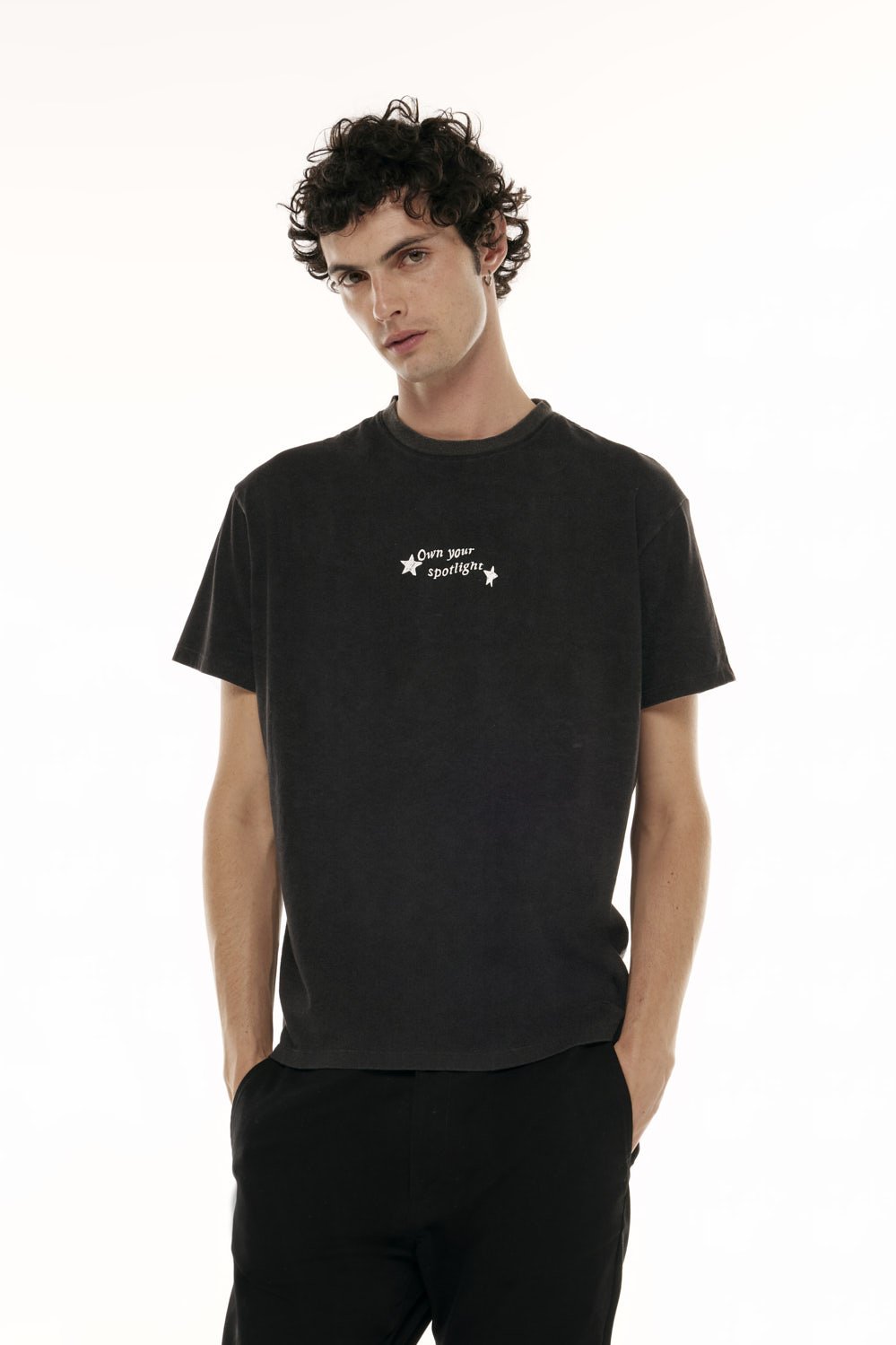 Remera Star Negro