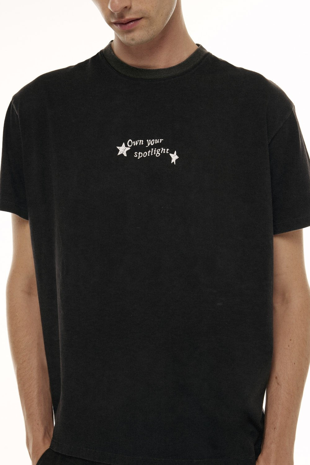 Remera Star Negro