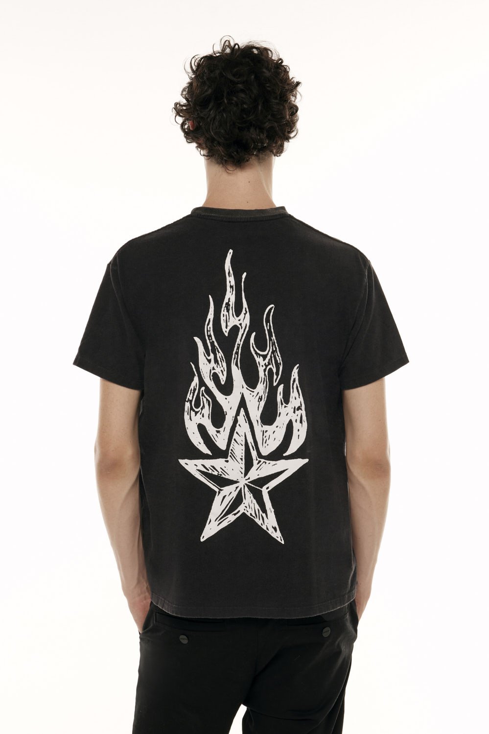 Remera Star Negro