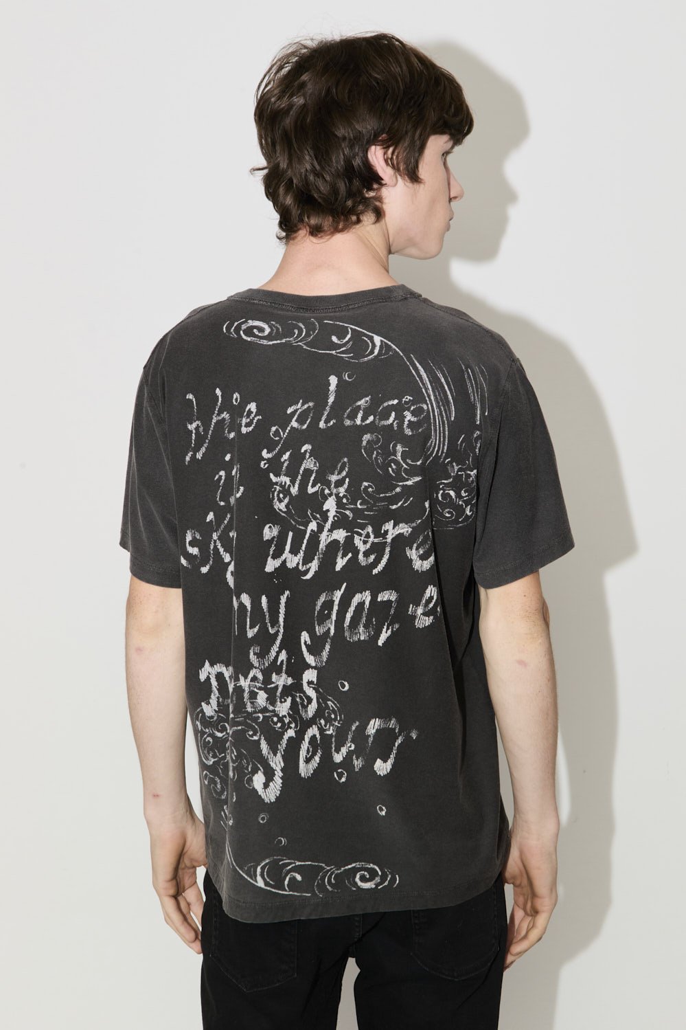 Remera Waves Negro