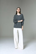 Jean Wide Leg Off White 24-34