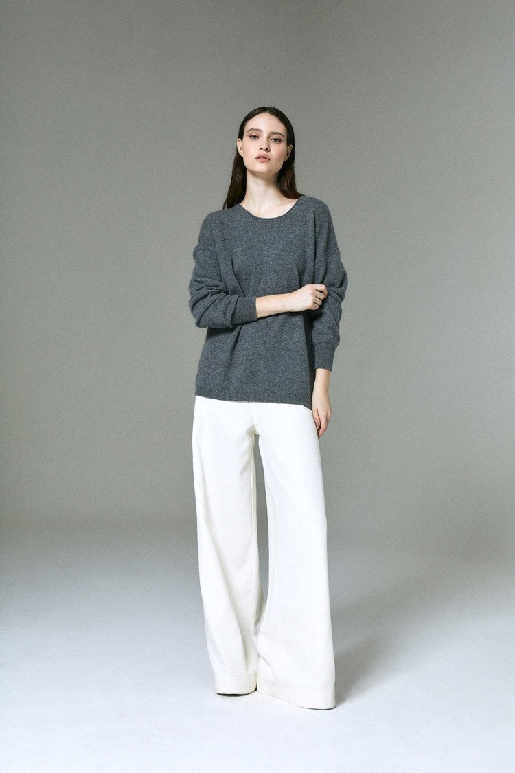 Jean Wide Leg Off White 24-34