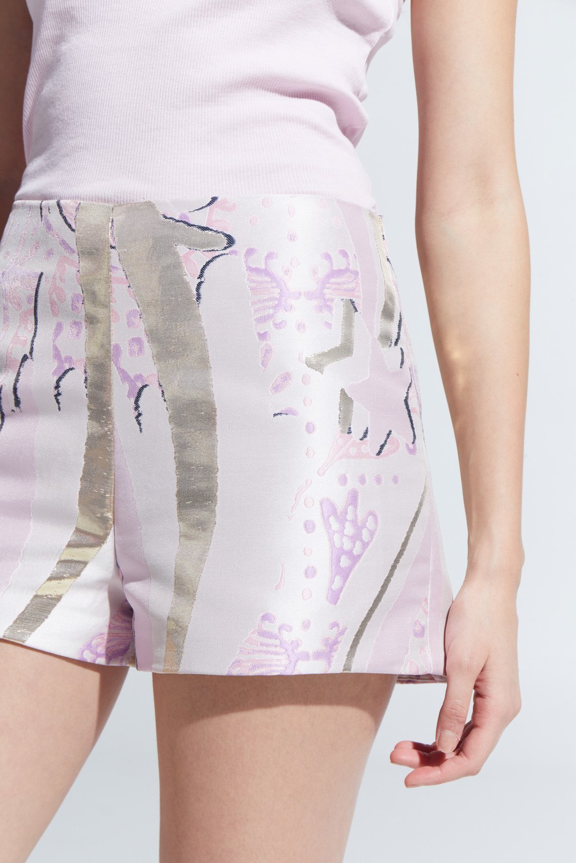 Short Constelar Estampado