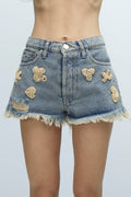 Short Denim Serena Azul