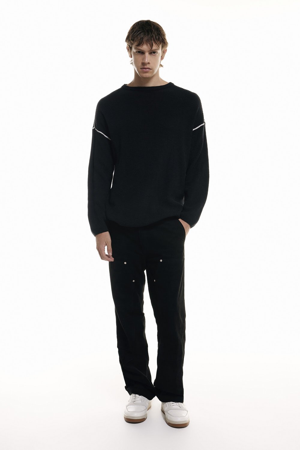 Sweater New Classic Negro