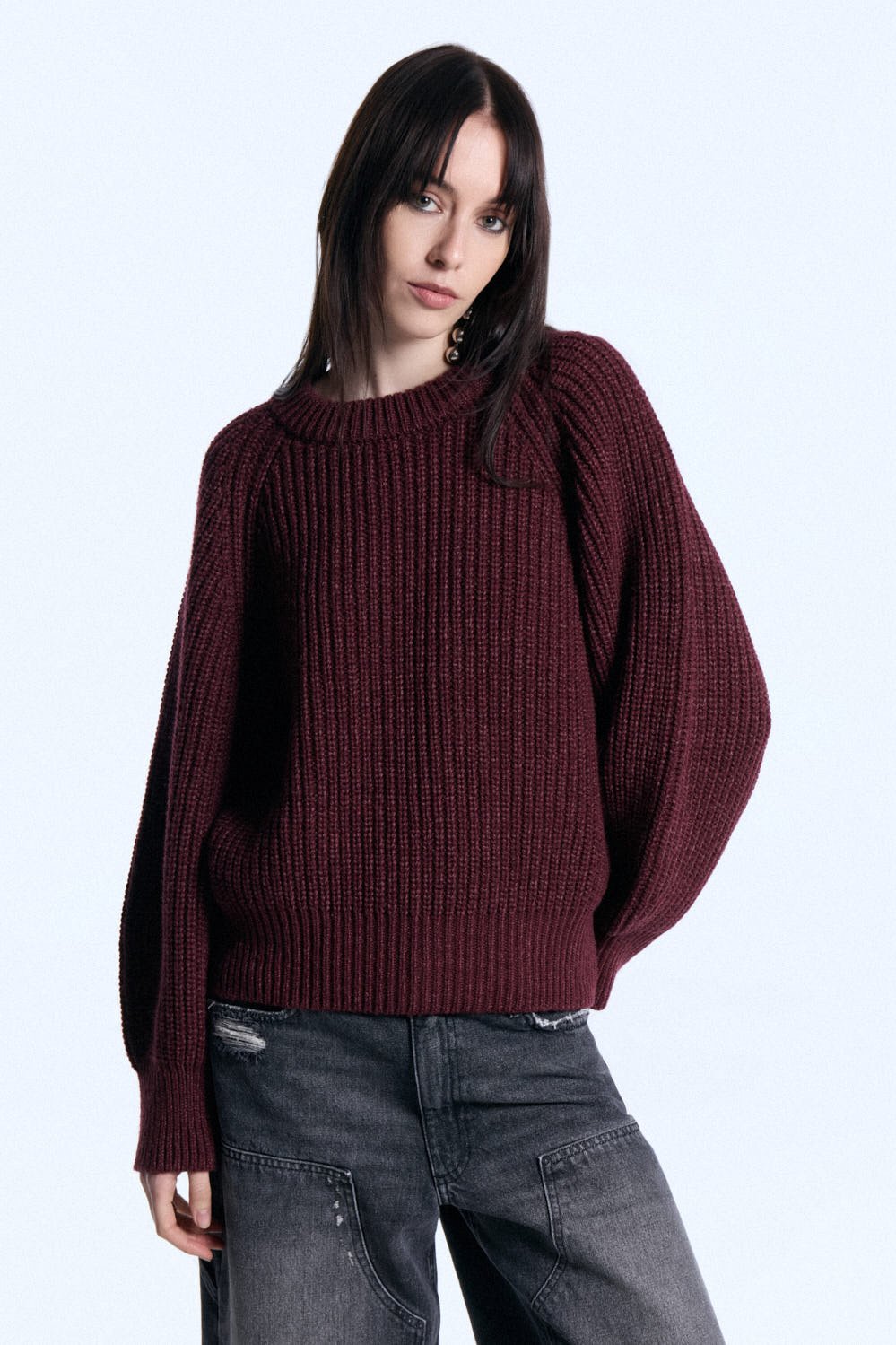 Sweater Sora Bordeaux