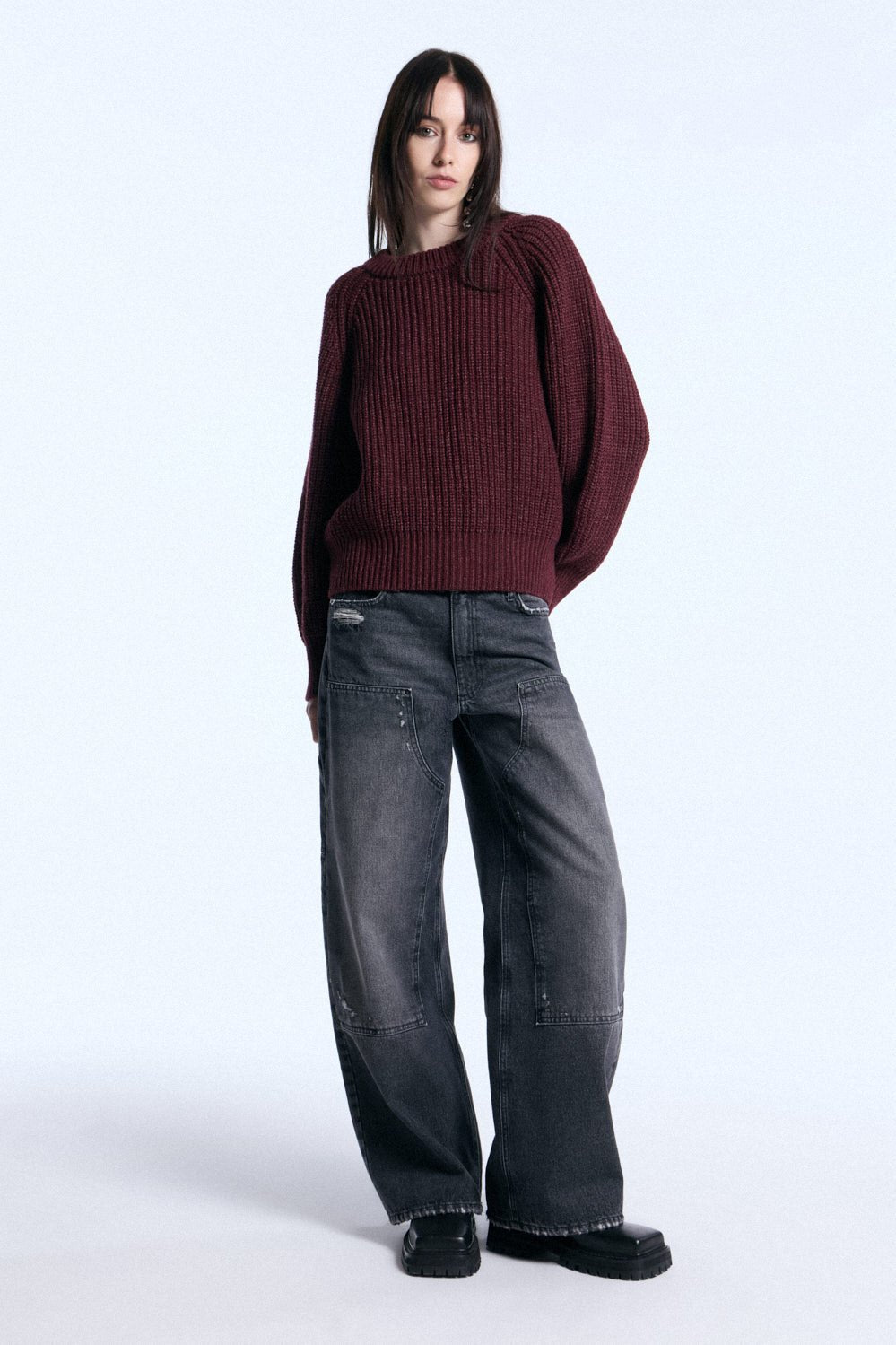 Sweater Sora Bordeaux