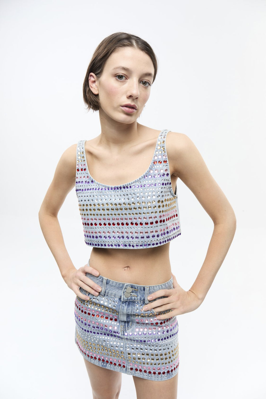 Top Morgan Multicolor