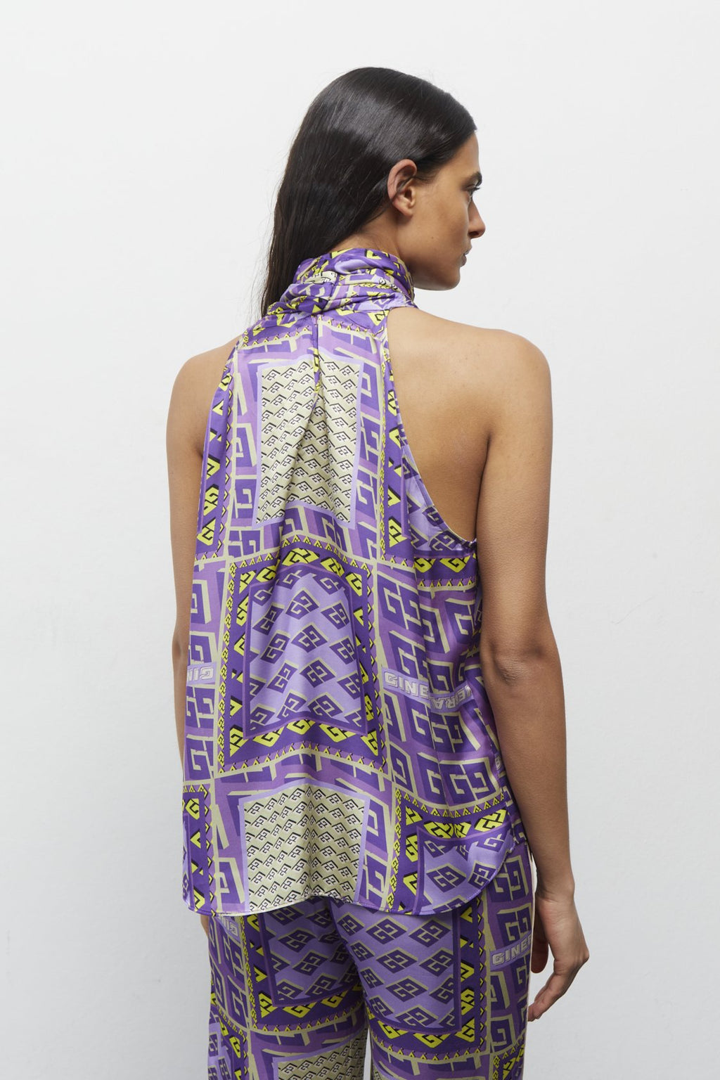 Top Moss Estampado