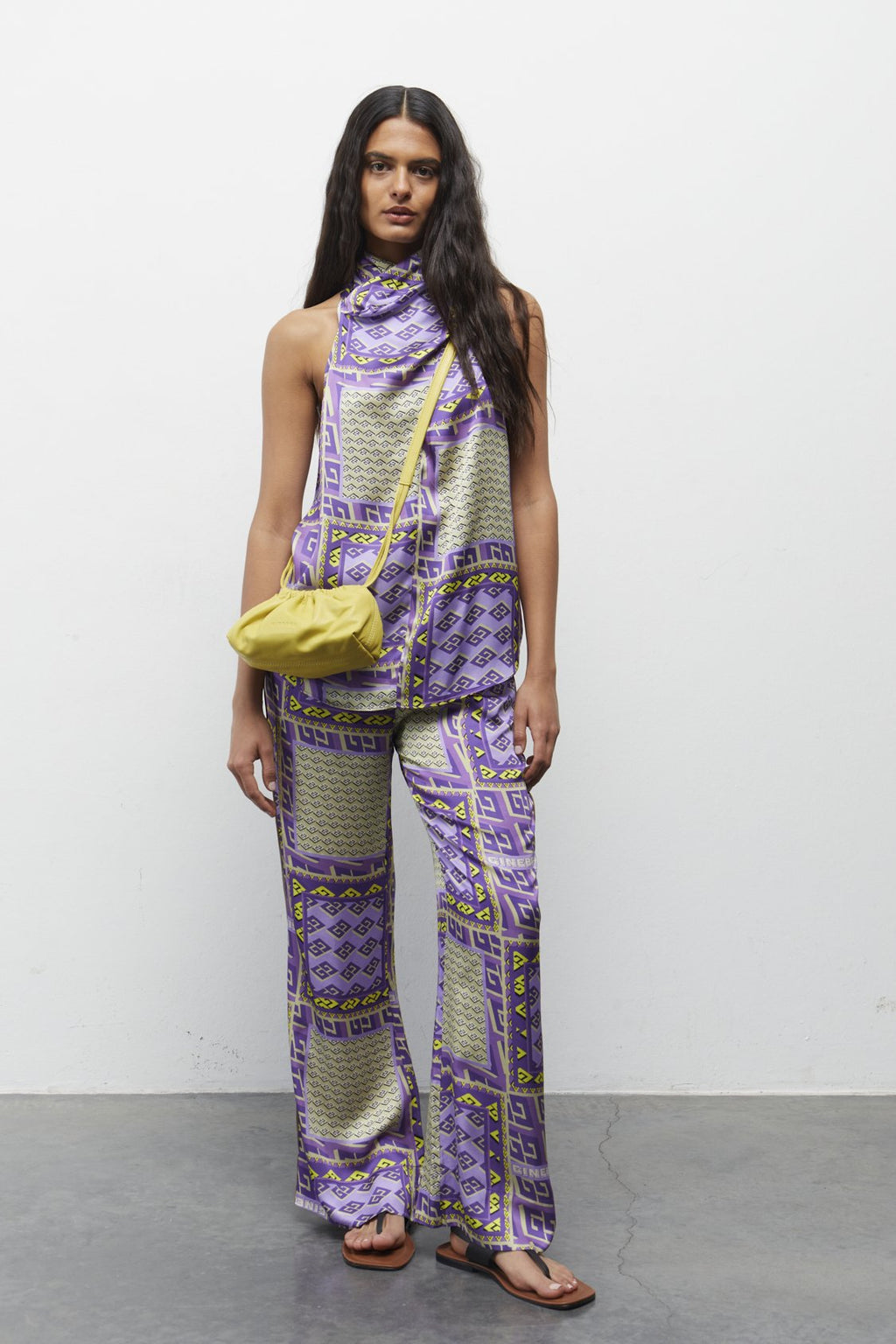 Top Moss Estampado