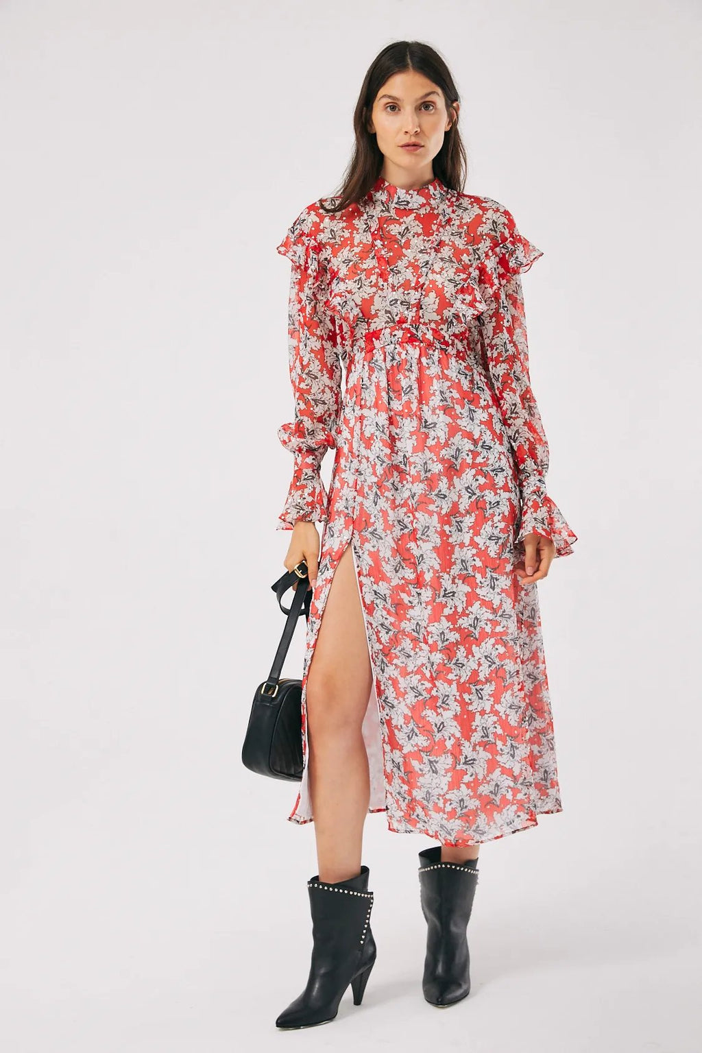 Vestido Amanecer Rojo