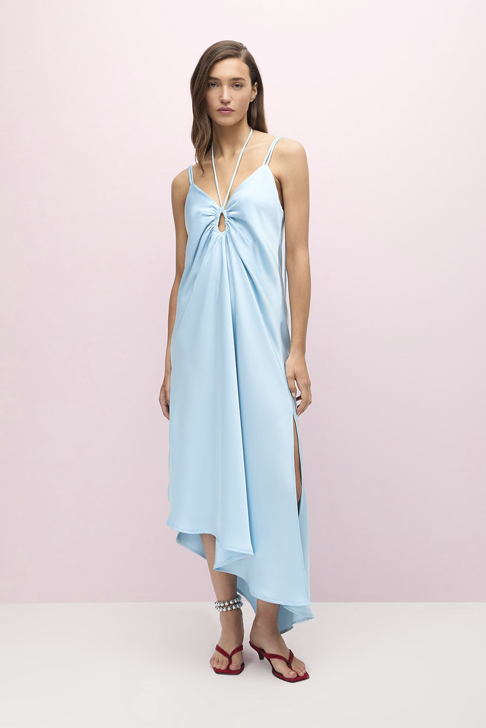 Vestido Naty Celeste