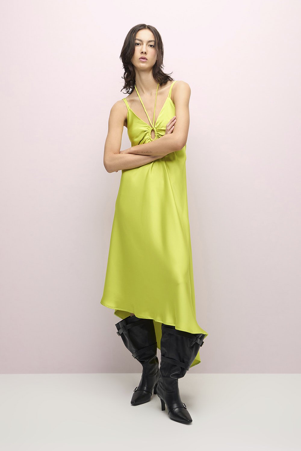 Vestido Naty Verde